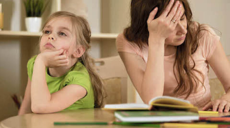 Homeschooling - bored kid and work at home mum