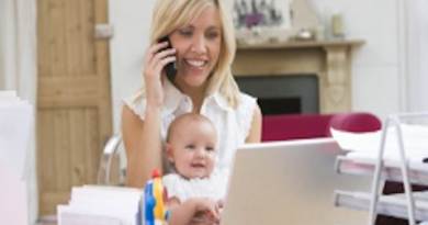 Work from home mum, setting up a home office
