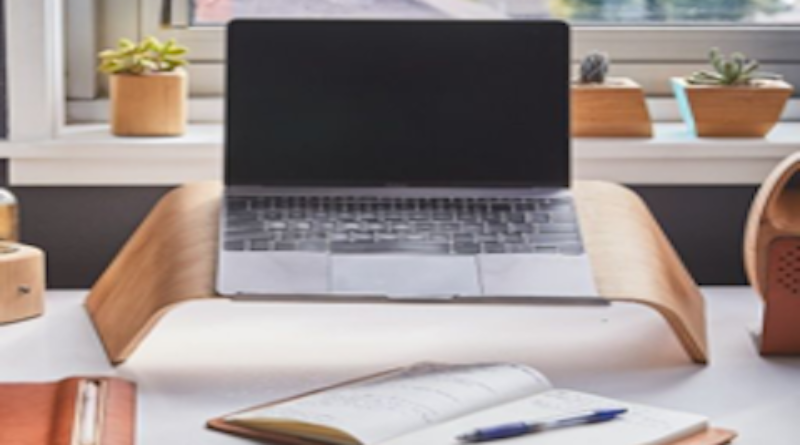 ergonomic work from home set up