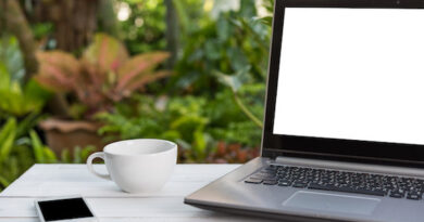 outdoor office space for working from home