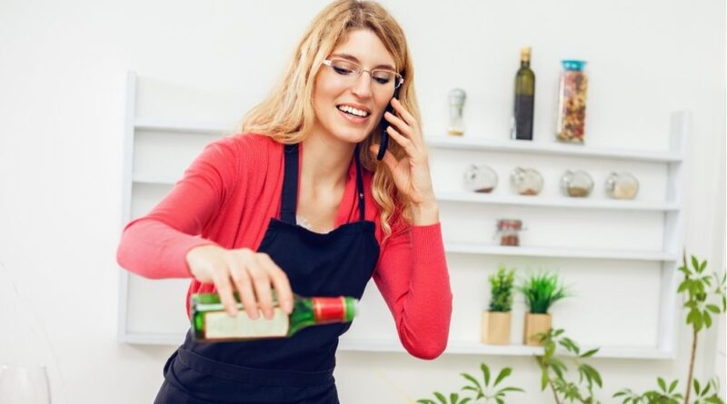 Cooking at home with air fryer