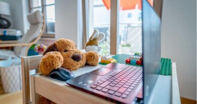 Working at home with a newborn
