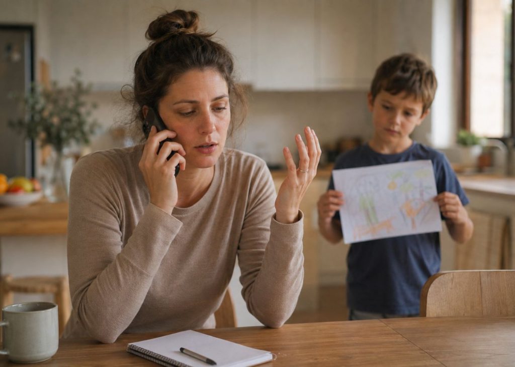 working-from-home-mum-child-disconnection